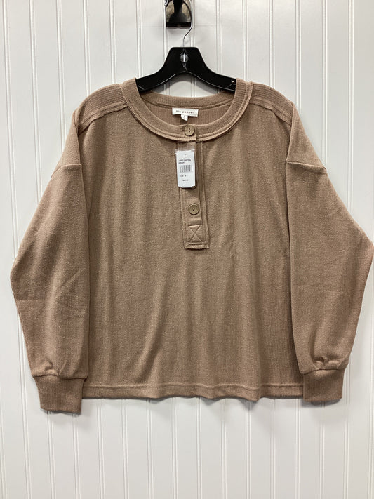 Top Ls By Blu Pepper In Tan, Size:S