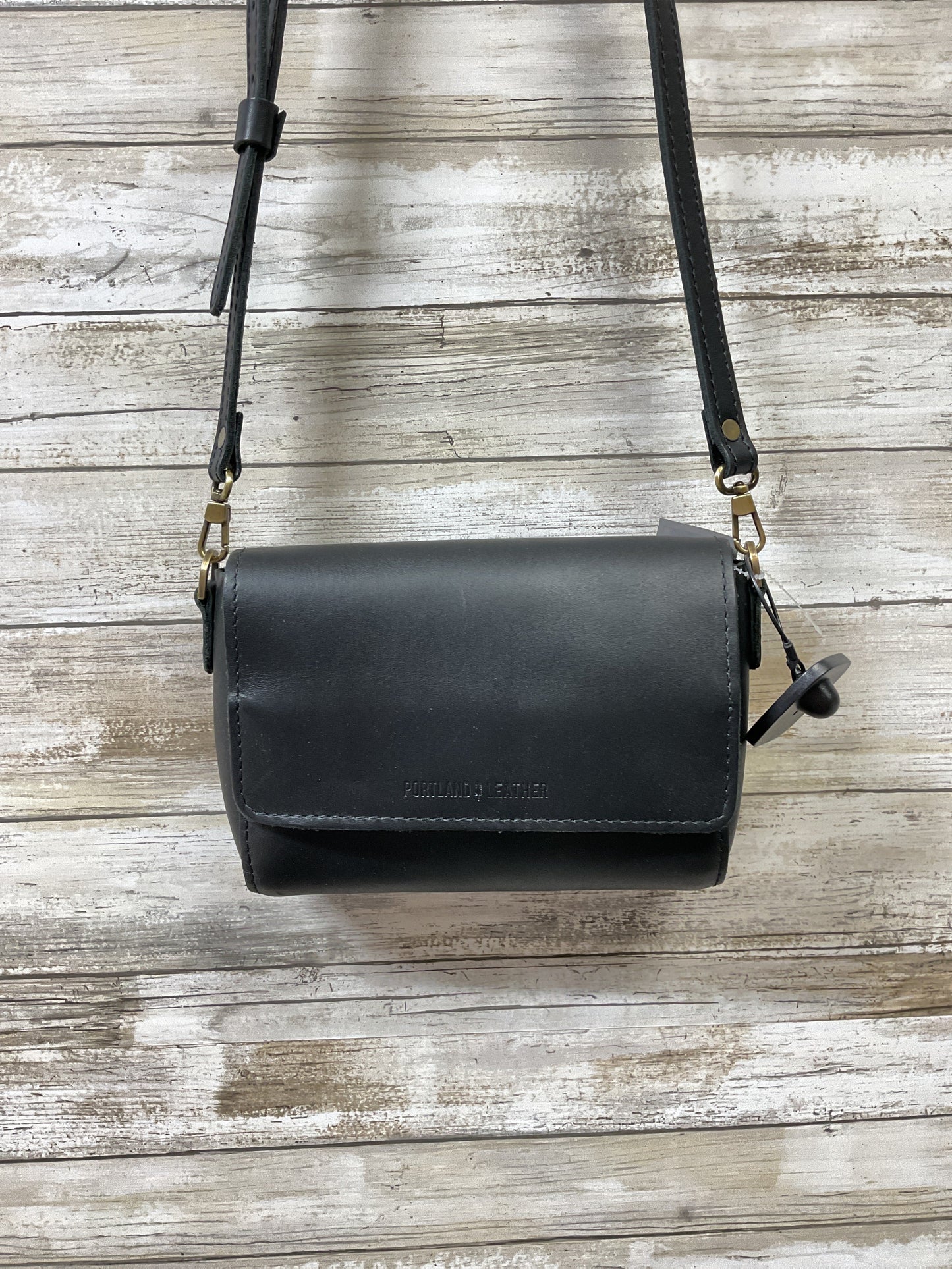 Handbag Leather By Cma In Black, Size:Small