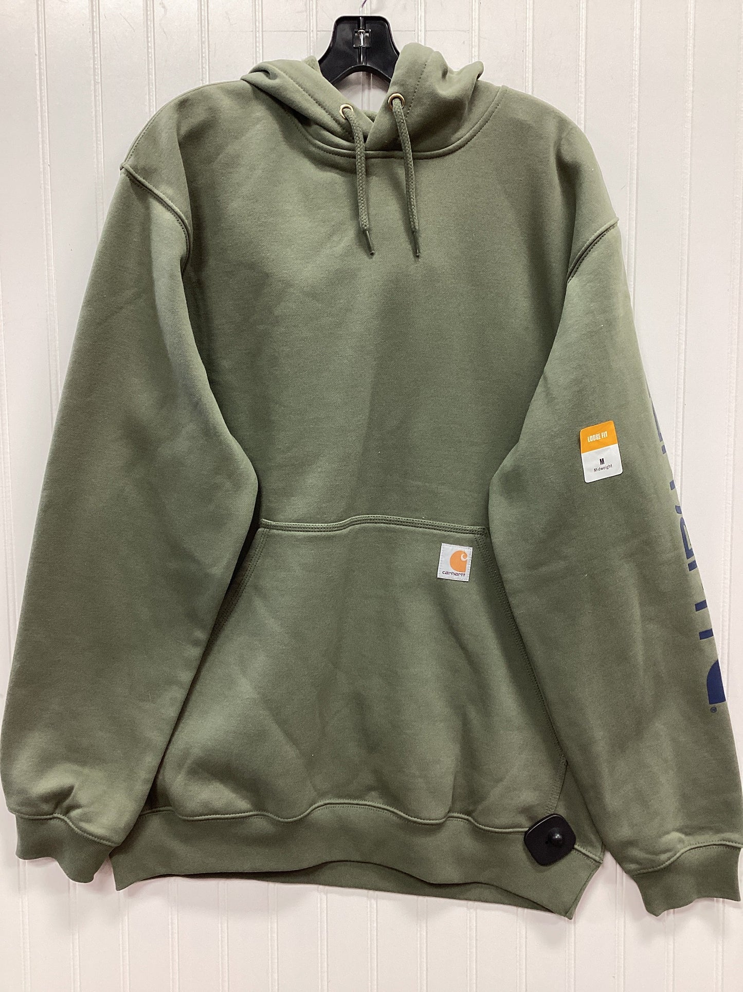 Sweatshirt Hoodie By Carhartt In Green, Size:M