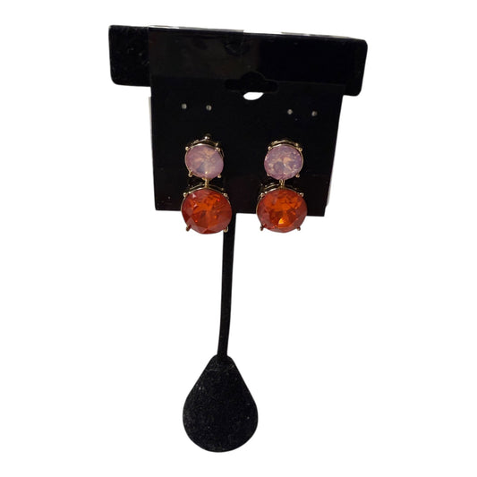 Earrings Dangle/Drop By Ophelia Roe In Pink