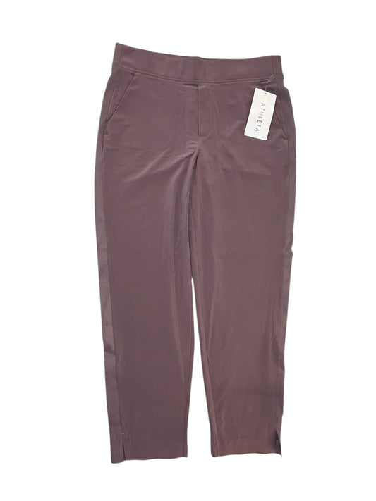 Athletic Pants By Athleta In Purple, Size:M