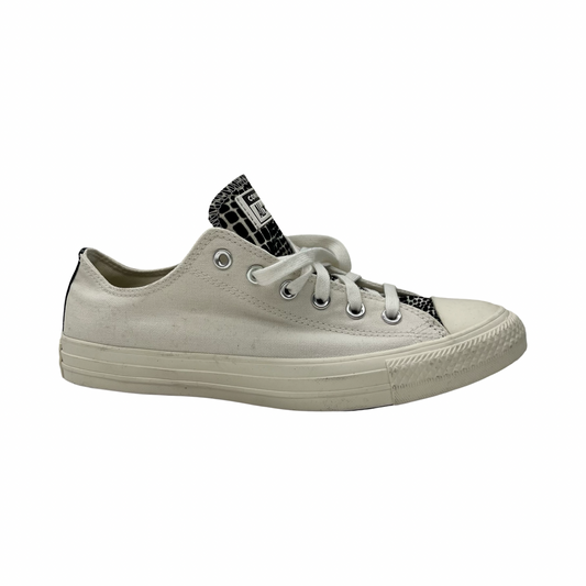Shoes Sneakers By Converse In Black & Cream, Size:10