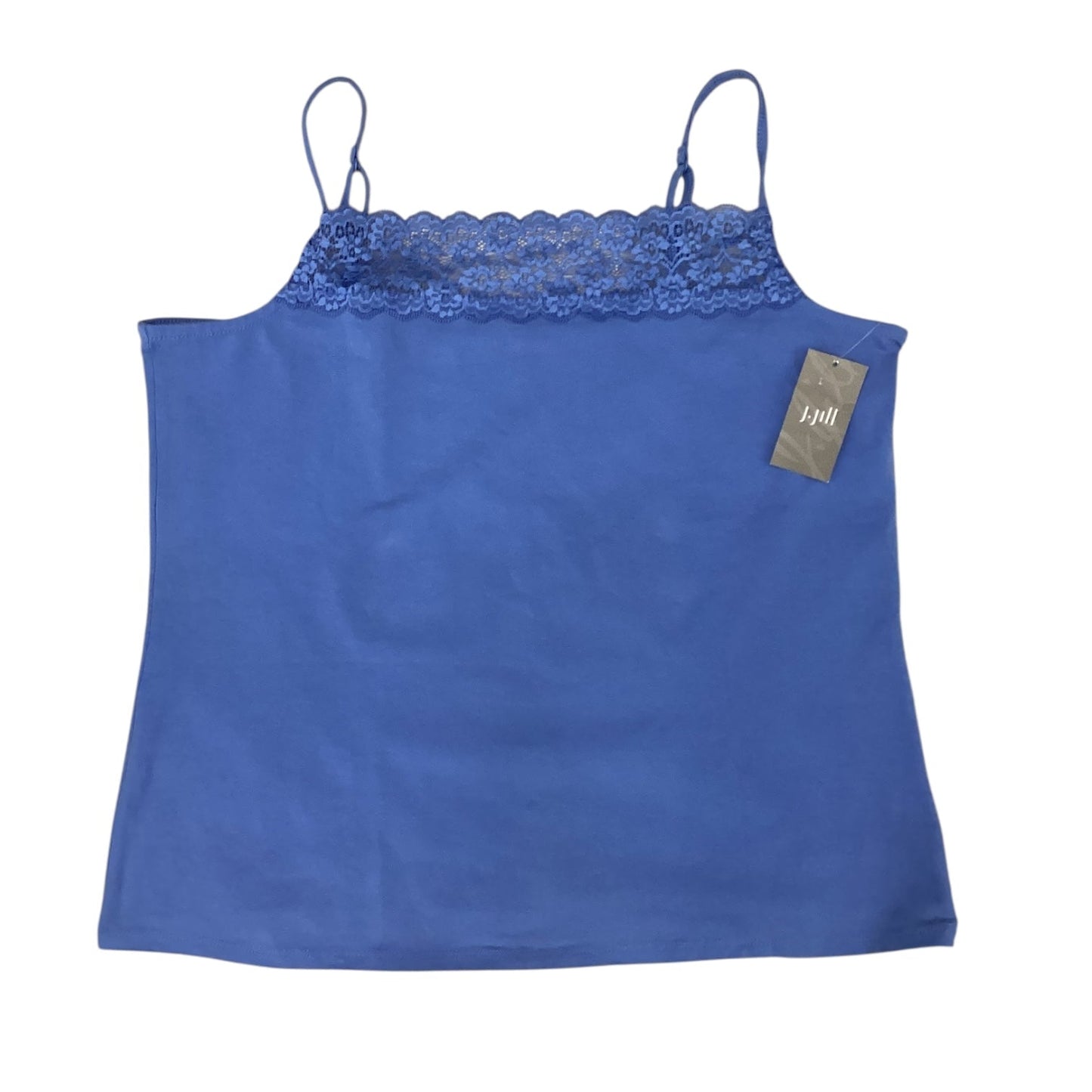 Tank Top By J. Jill In Blue, Size:L