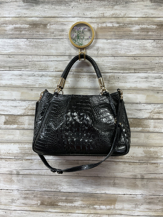 Handbag Designer By Brahmin In Black, Size:Medium