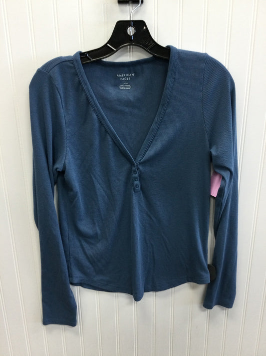 Top Ls By American Eagle In Blue, Size:L