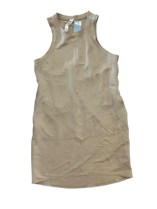 Athletic Dress By Lululemon In Tan, Size:S