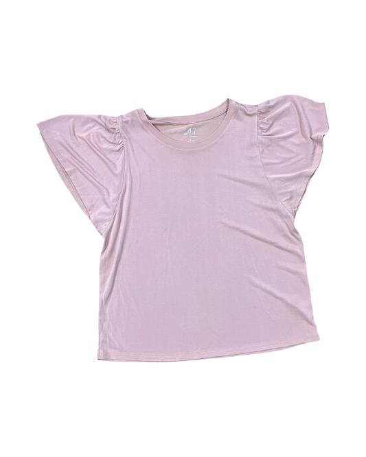 Top Ss By Maurices In Pink, Size:L