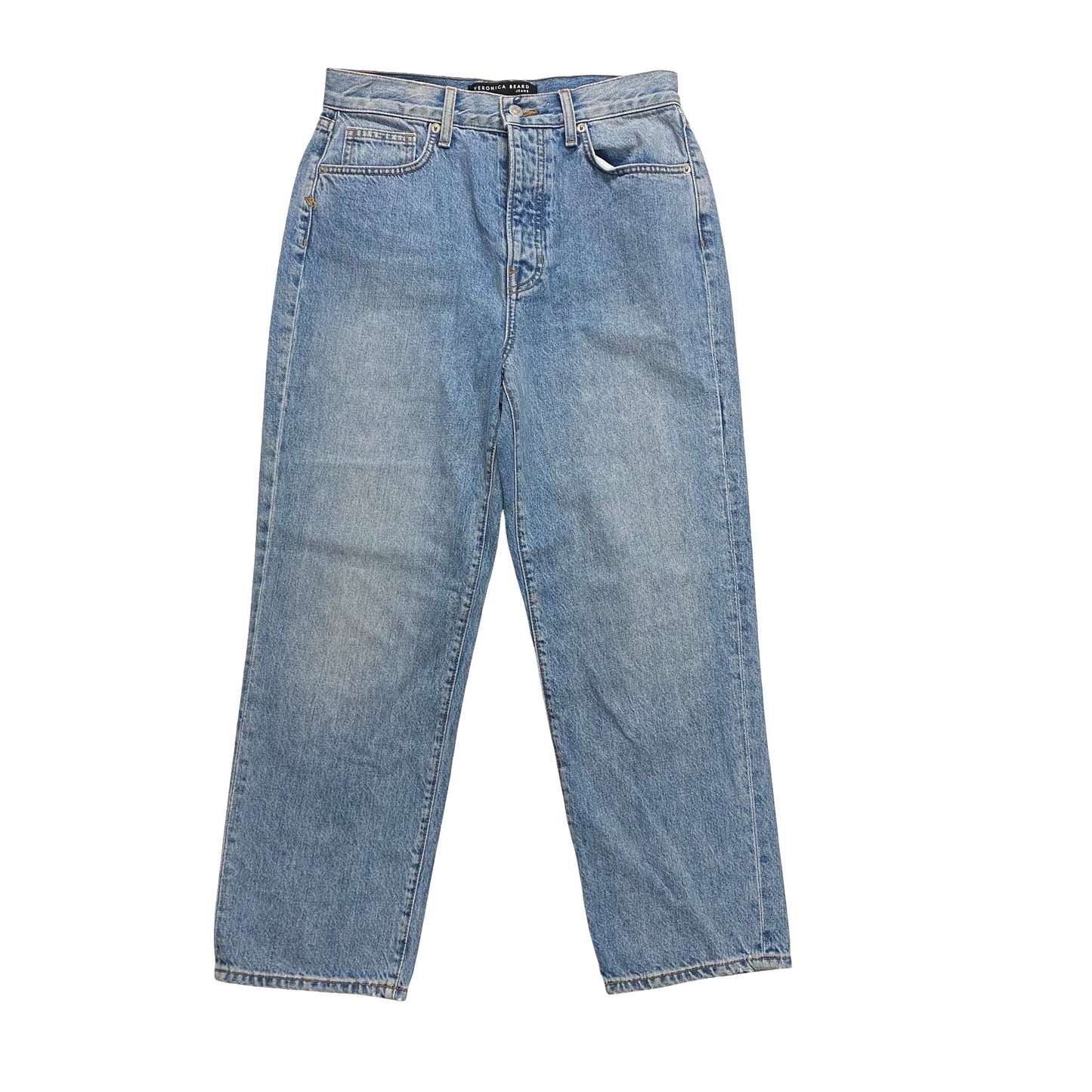 Jeans Designer By Veronica Beard In Blue Denim, Size:8
