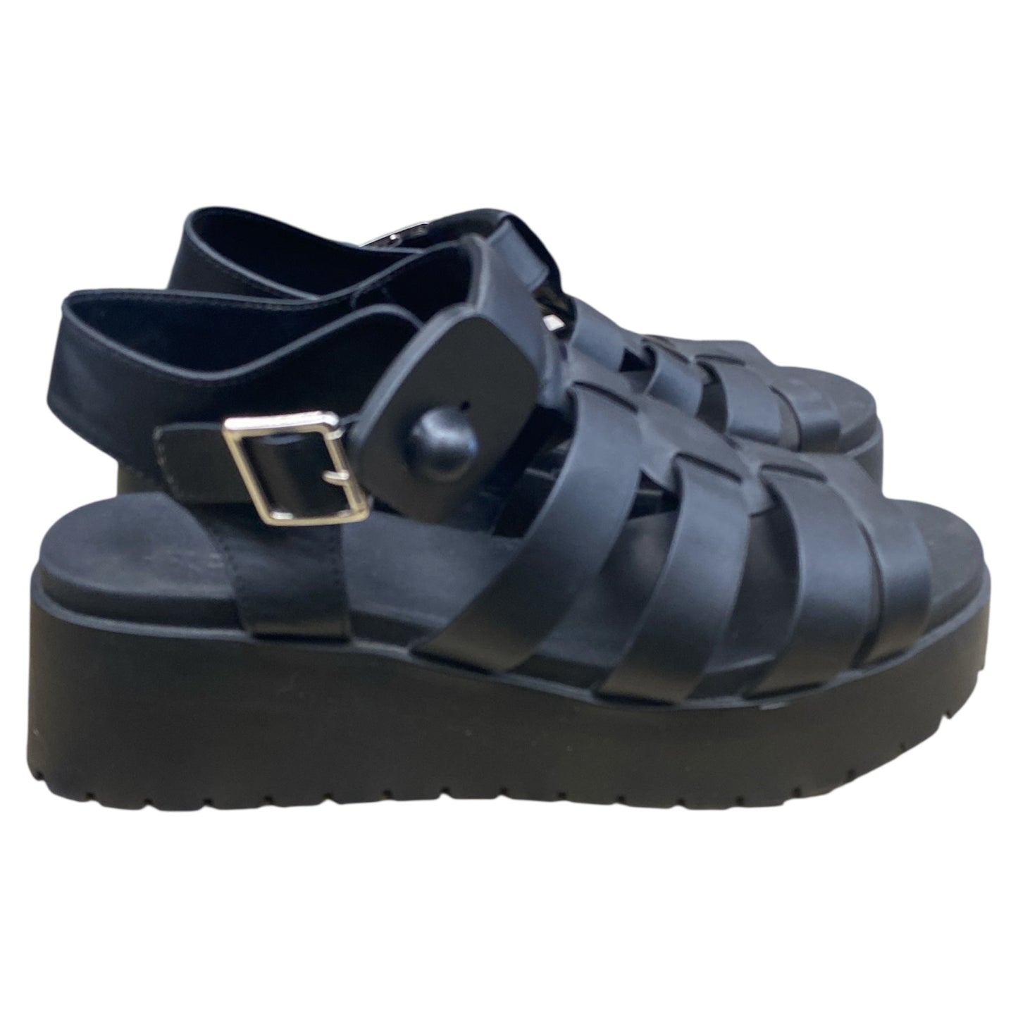 Shoes Flats By Soda In Black, Size:10