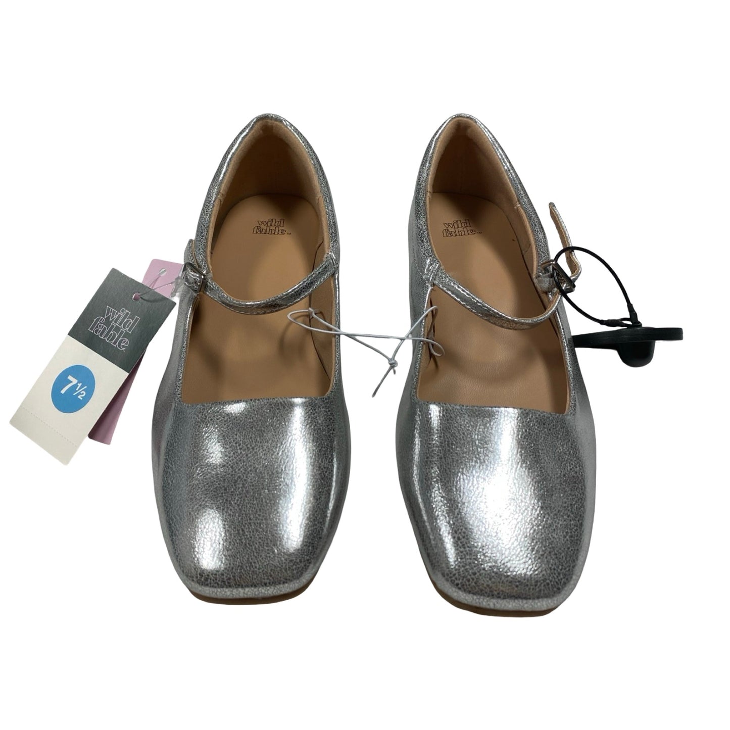 Shoes Flats By Wild Fable In Silver, Size:7.5