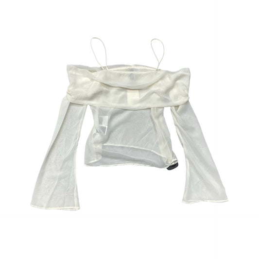 Top Ls By Divided In Cream, Size:Xs