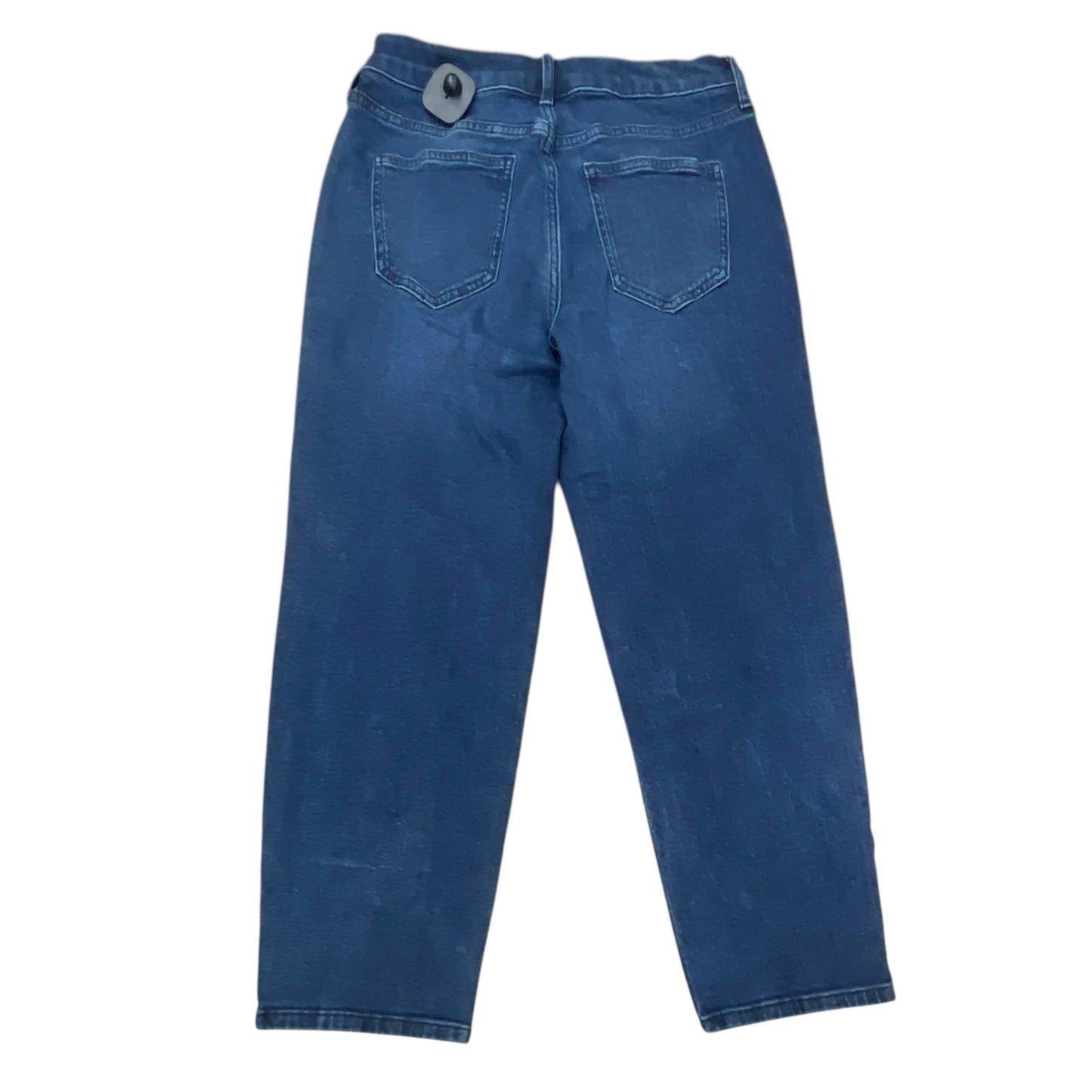 Jeans Cropped By Simply Vera In Blue Denim, Size:4