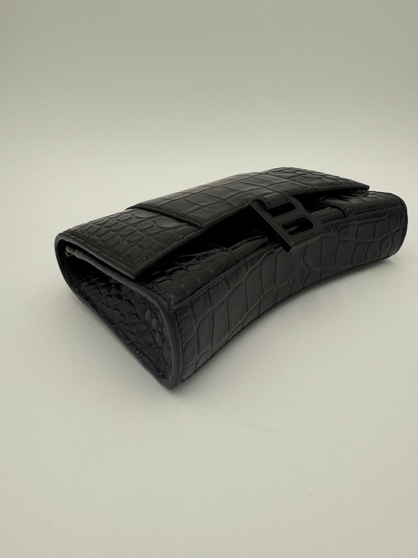 Handbag Luxury Designer By Balenciaga In Black, Size:Small