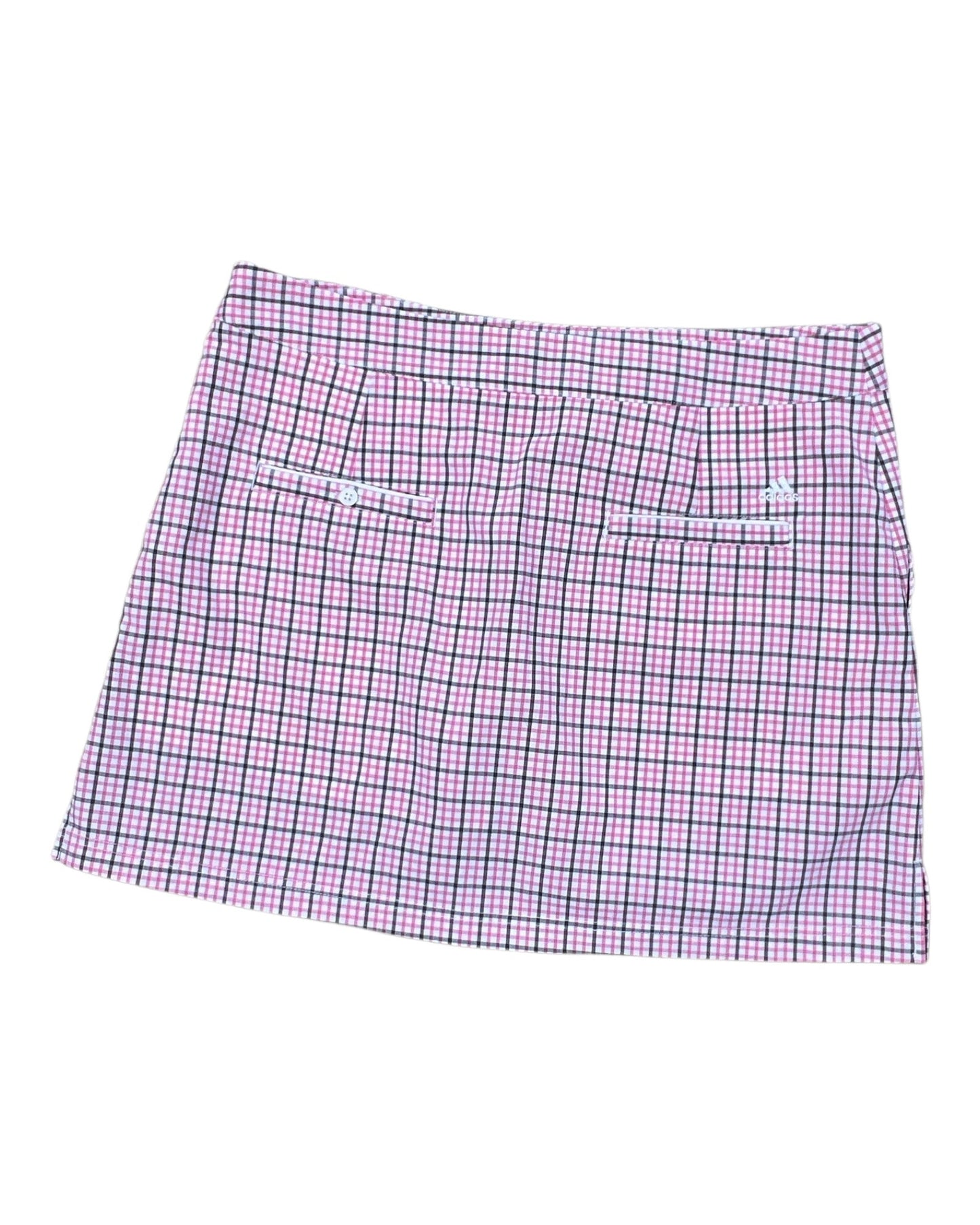 Skort By Adidas In Green & Pink, Size:12