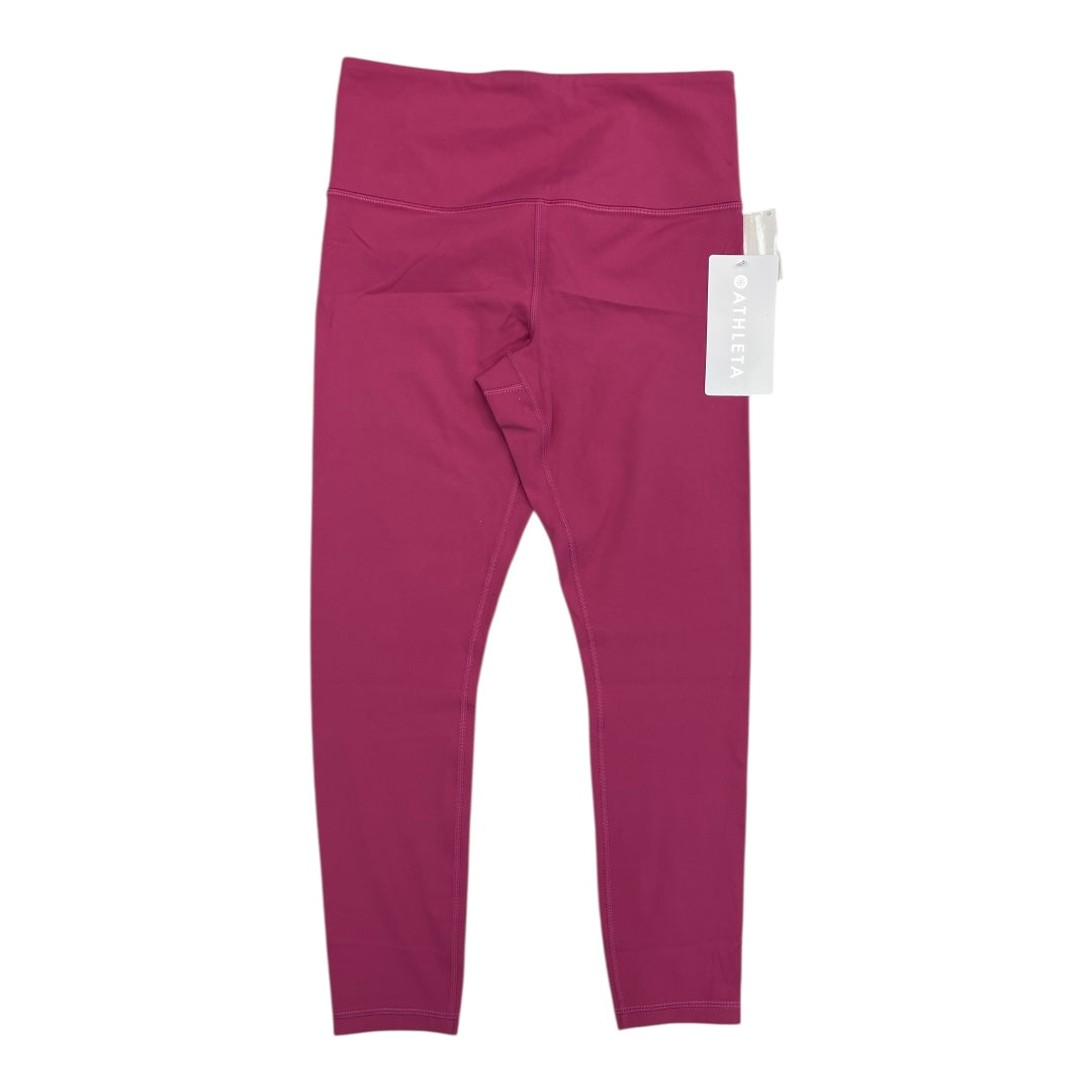 Athletic Leggings By Athleta In Pink, Size:S