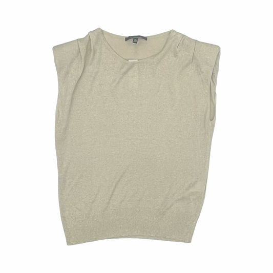 Top Sleeveless By White House Black Market In Tan, Size:Xl
