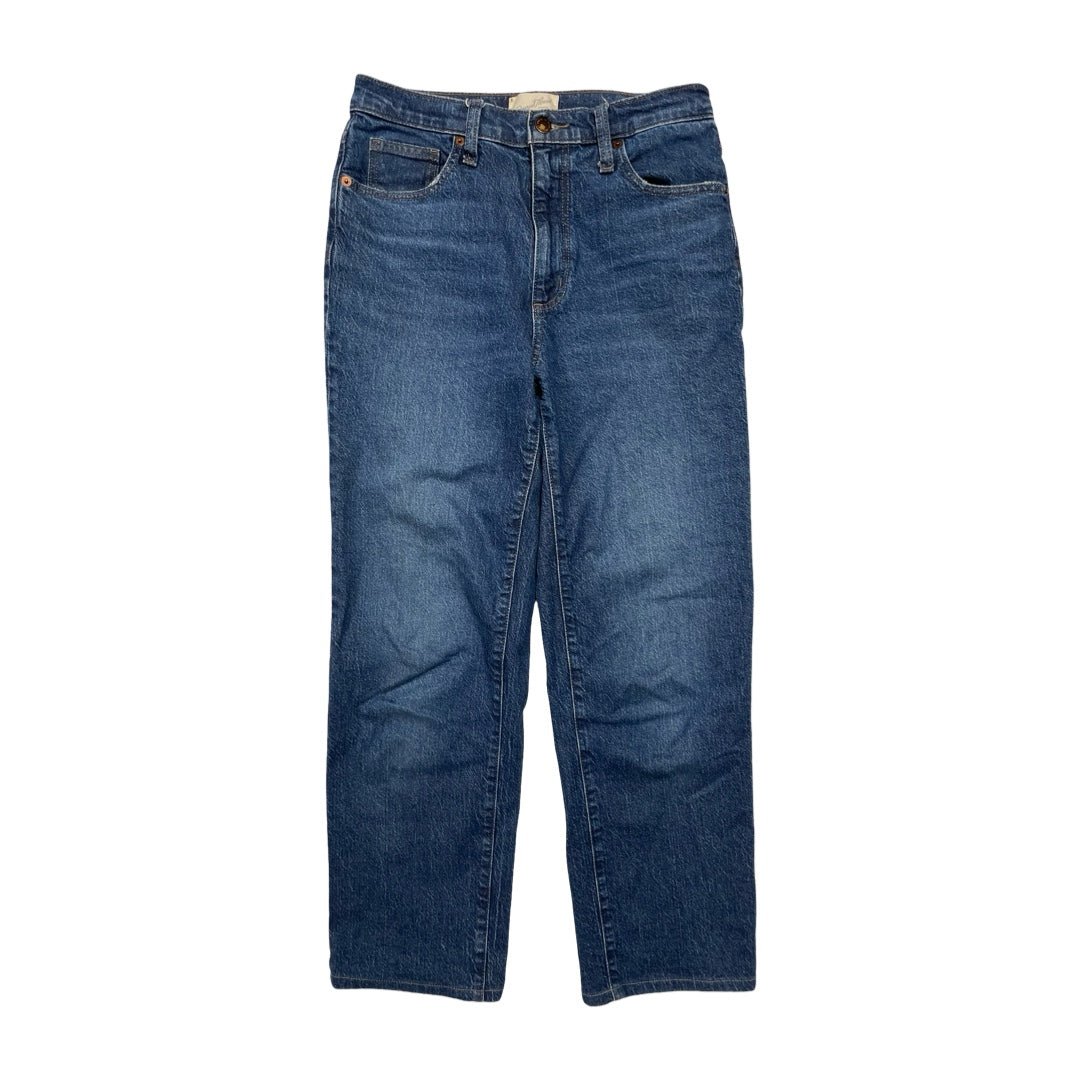 Jeans Straight By Universal Thread In Blue Denim, Size:6