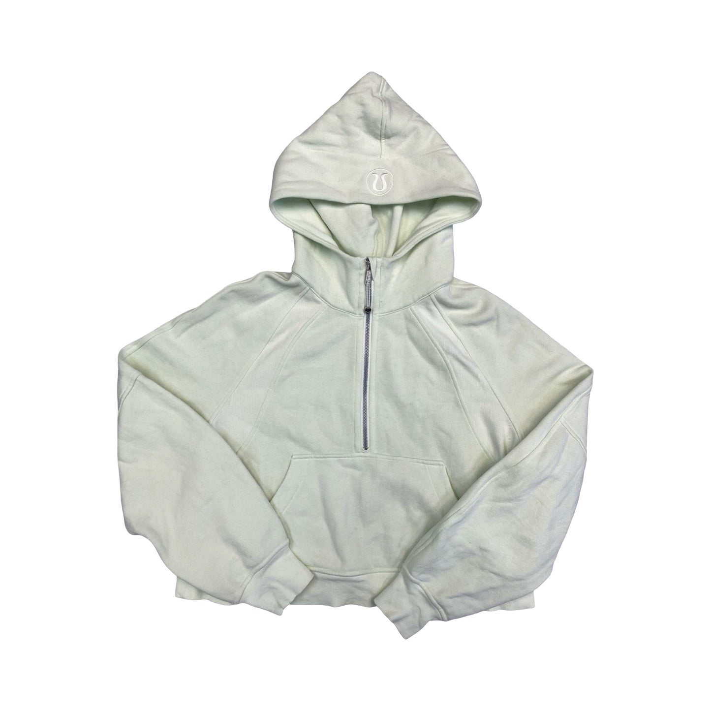 Athletic Sweatshirt Hoodie By Lululemon In Green