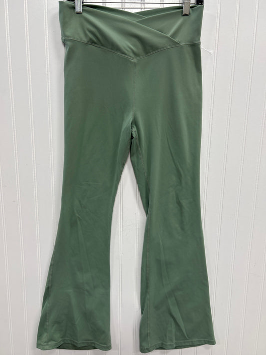 Athletic Leggings By Clothes Mentor In Green, Size:L