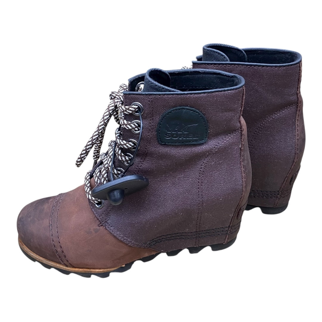 Boots Designer By Sorel In Brown, Size:7.5
