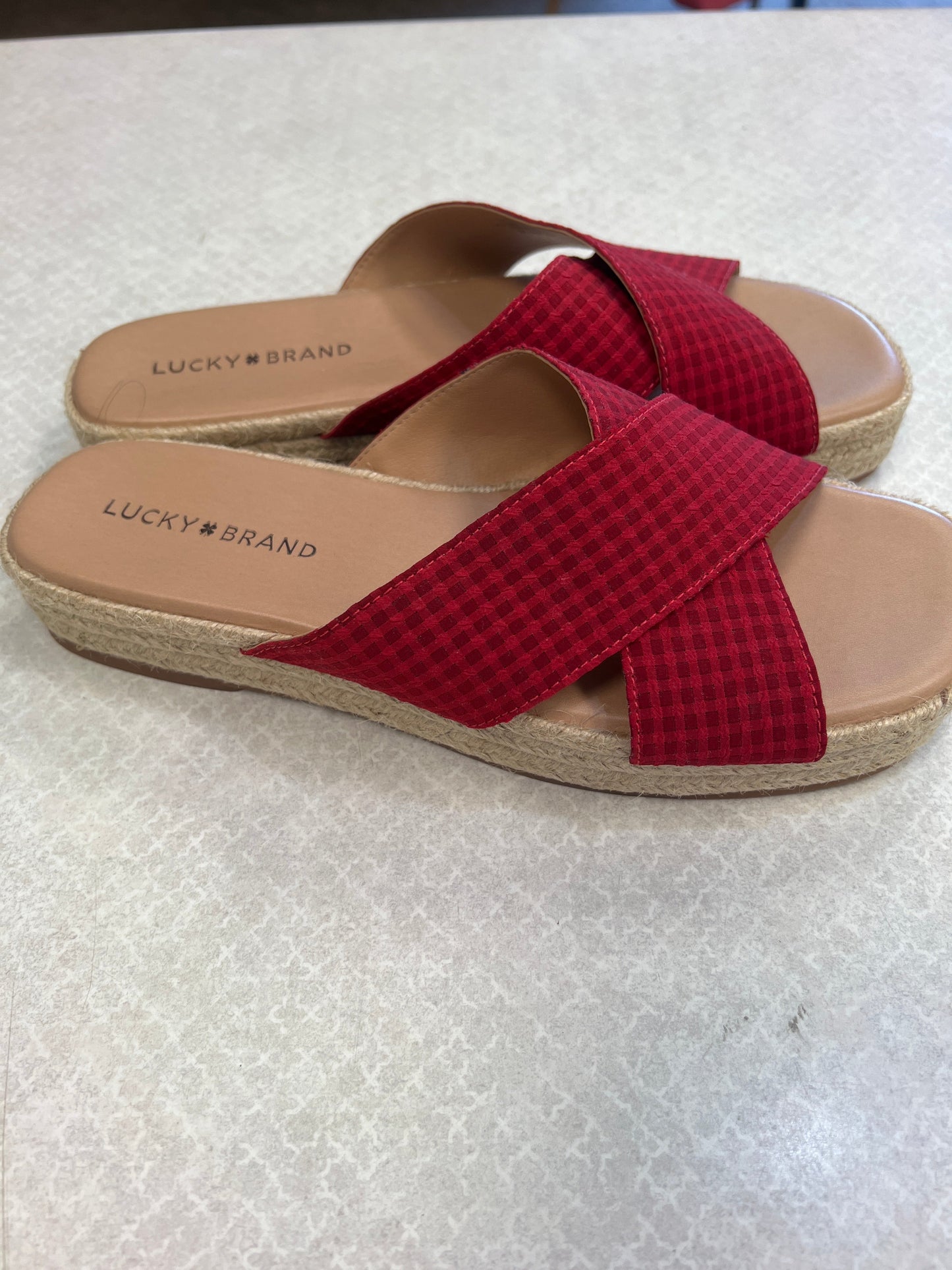 Sandals Heels Block By Lucky Brand  Size: 8.5