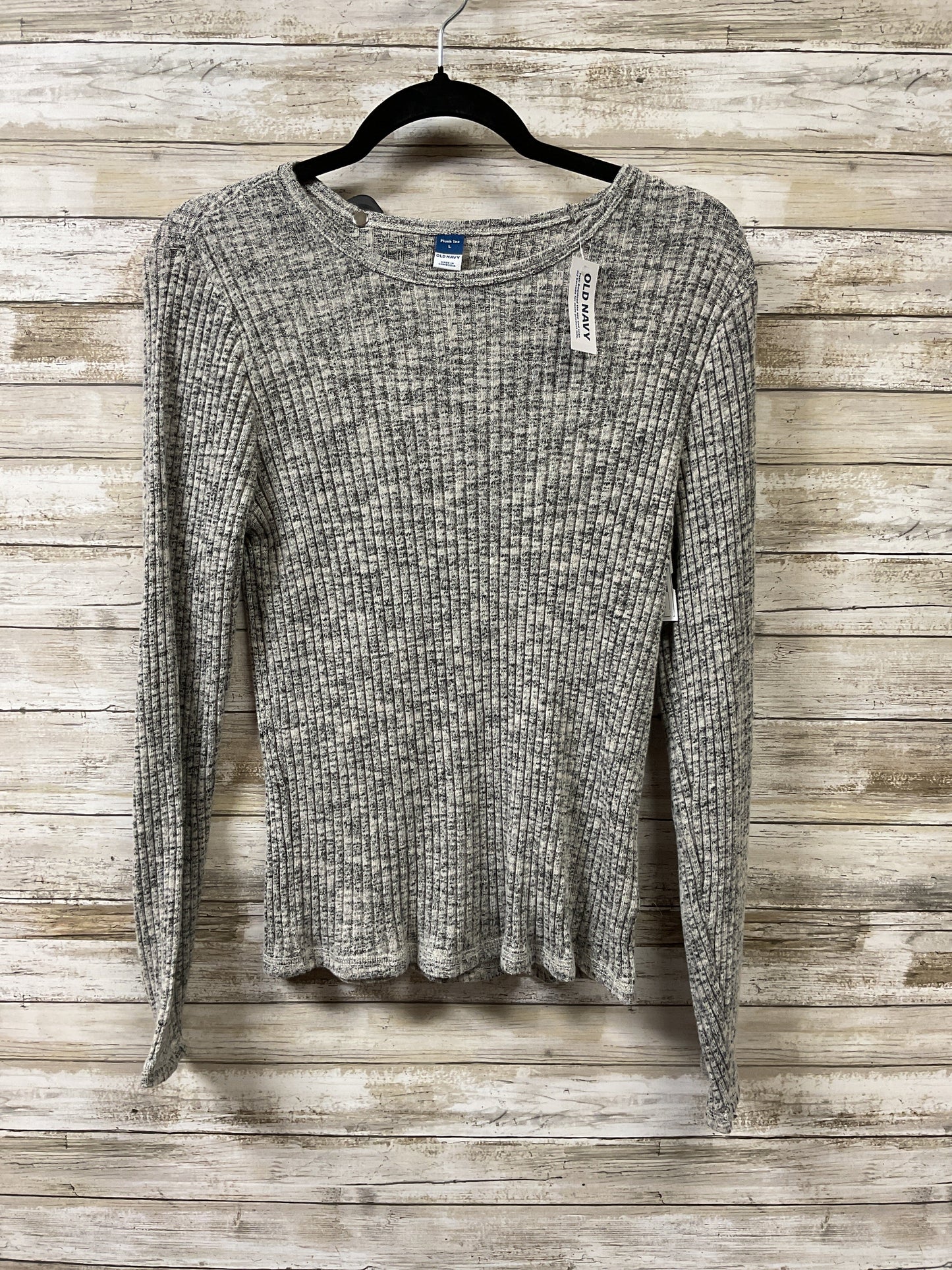 Top Ls By Old Navy In Grey, Size:L