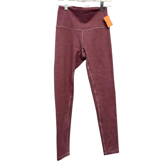 Athletic Leggings By Fleo Mentor In Red, Size:S