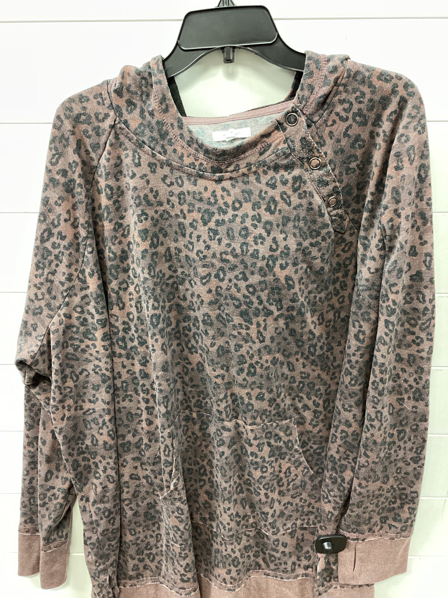 Top Ls By Maurices In Animal Print, Size:4X