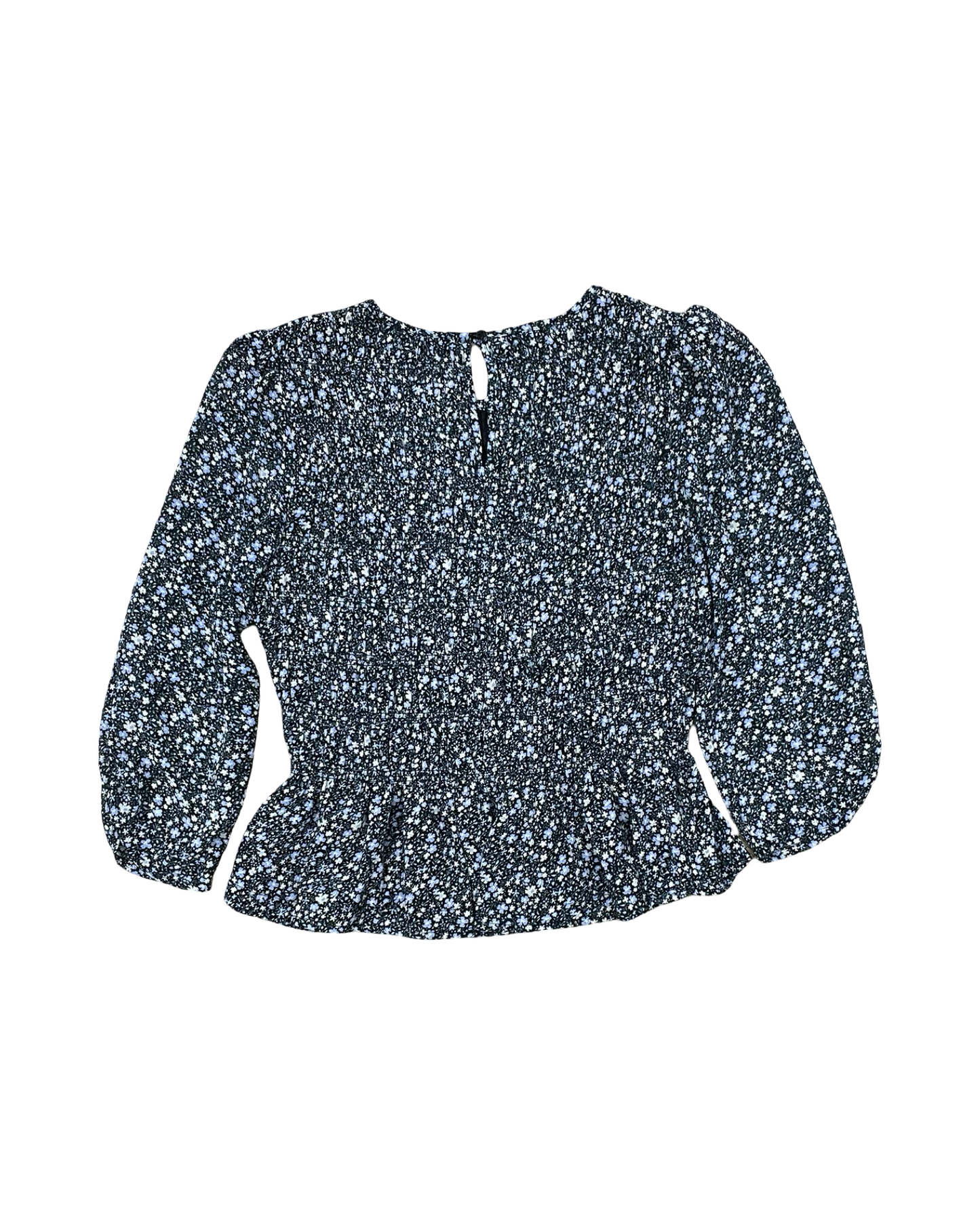 Top 3/4 Sleeve By Clothes Mentor In Blue, Size:M