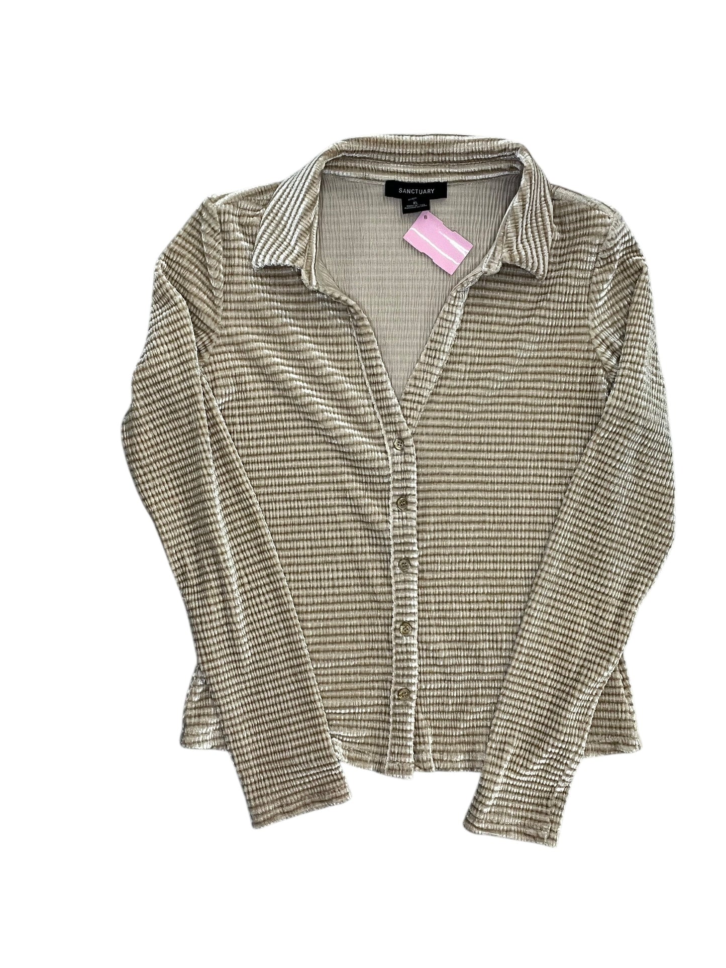 Top Ls By Sanctuary In Tan, Size:Xs