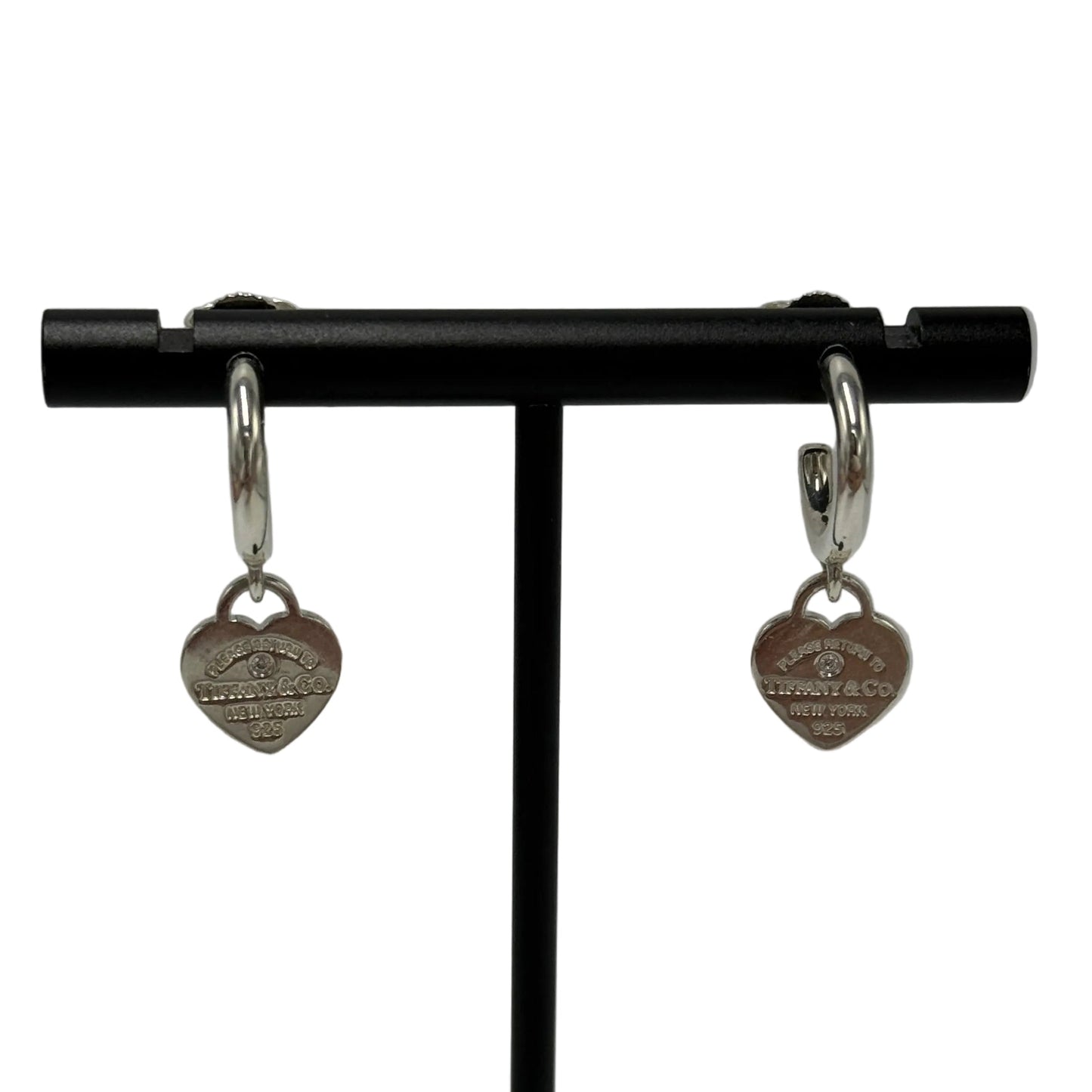 Tiffany & Company Return To Tiffany Heart Diamond Luxury Earrings