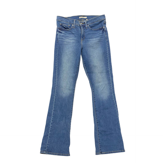 Jeans Boot Cut By Levis In Blue, Size:10