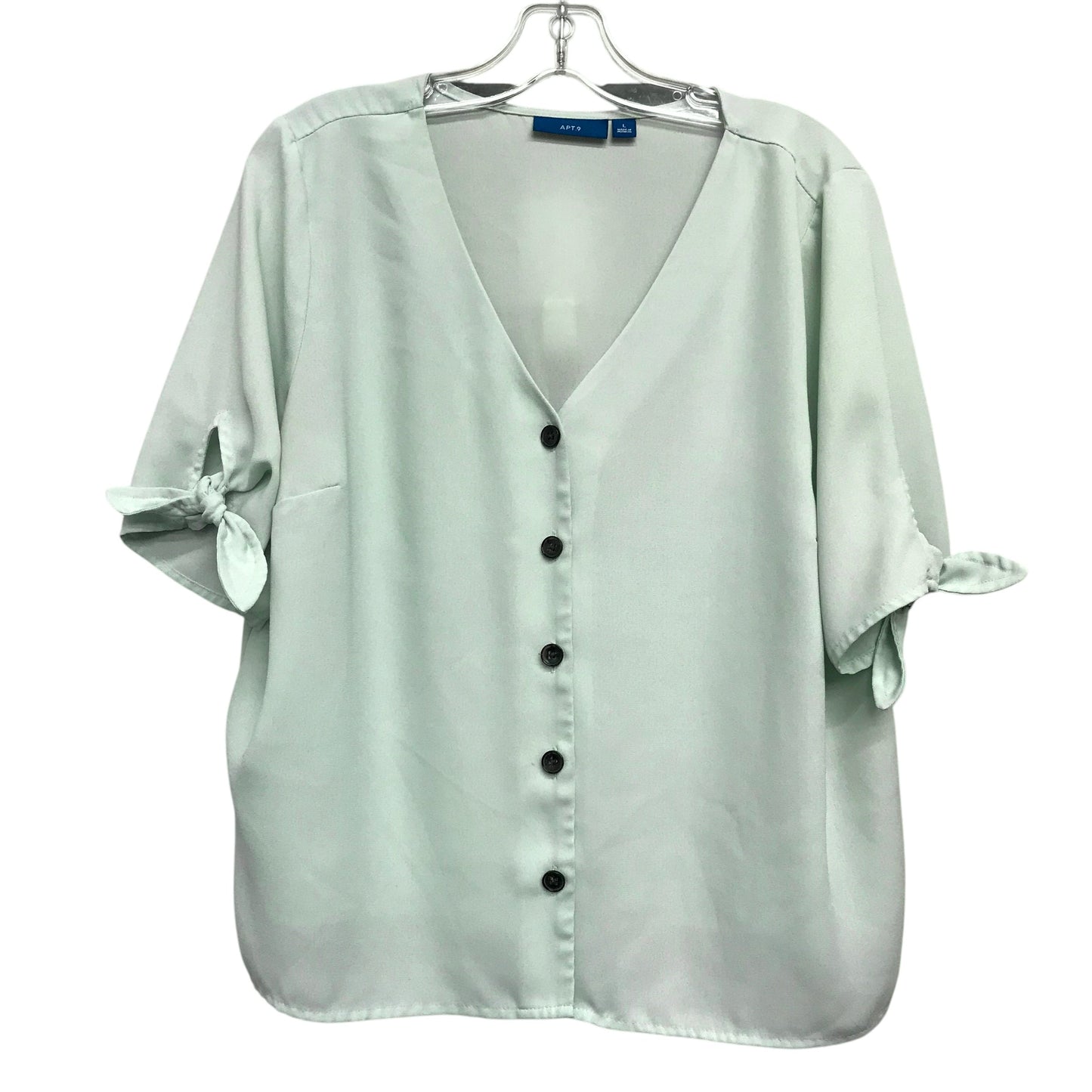 Top Ss By Apt 9 In Green, Size:L