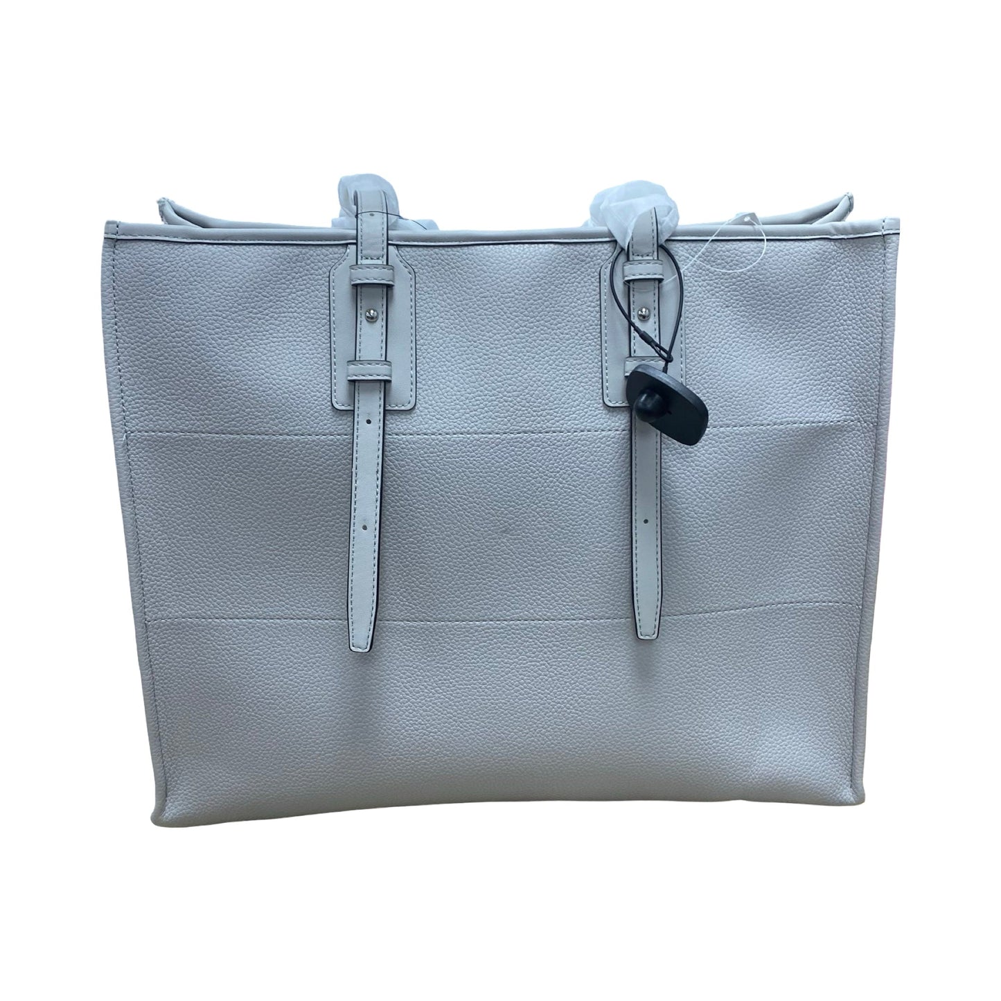 Handbag By Calvin Klein In Grey, Size:Large