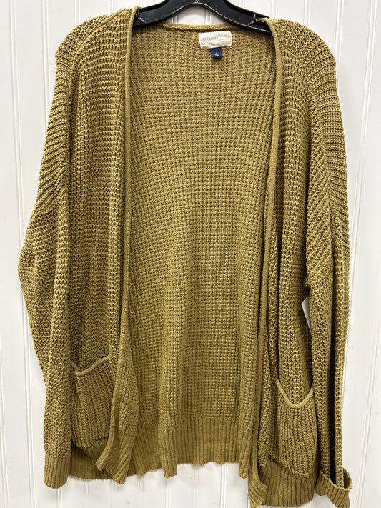 Sweater Cardigan By Universal Thread In Brown, Size:L