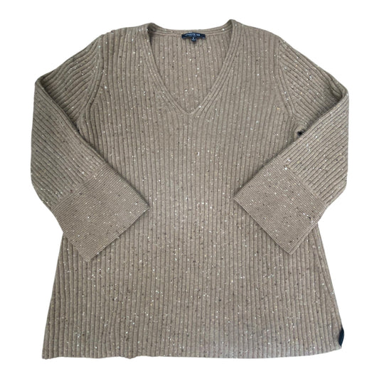 Sweater Designer By Lafayette 148 In Brown, Size:S