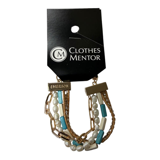 Bracelet Other By Victoria Emerson In Blue & Gold