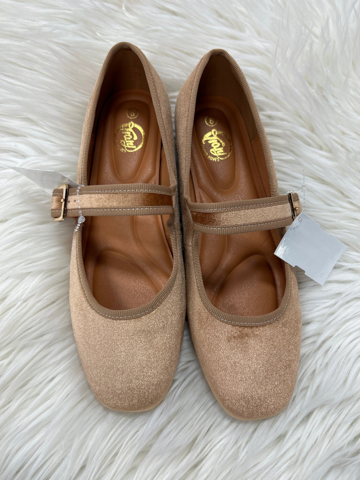 Shoes Flats By Cmc In Orange, Size:8