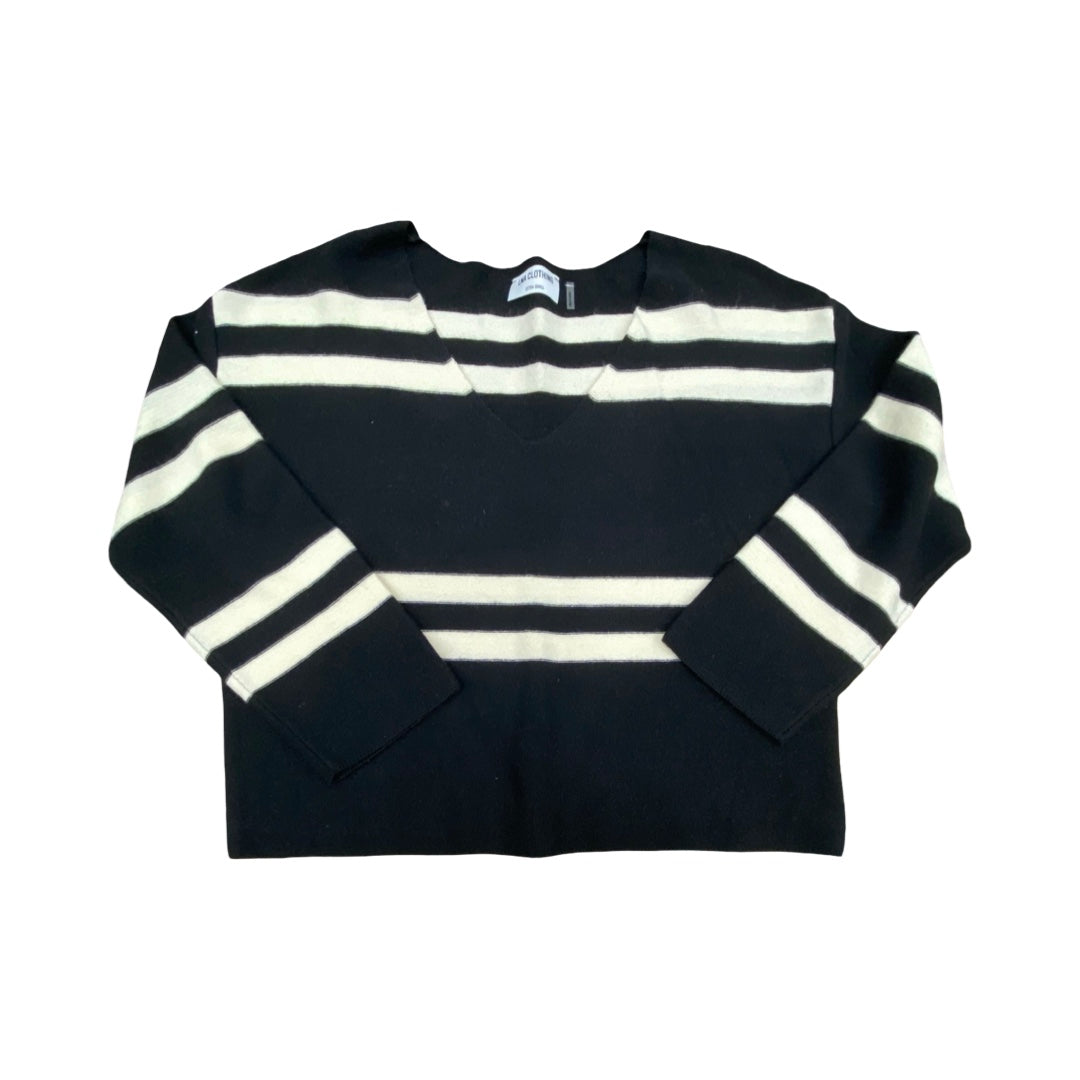 Sweater By Lna In Black & White, Size:Xs