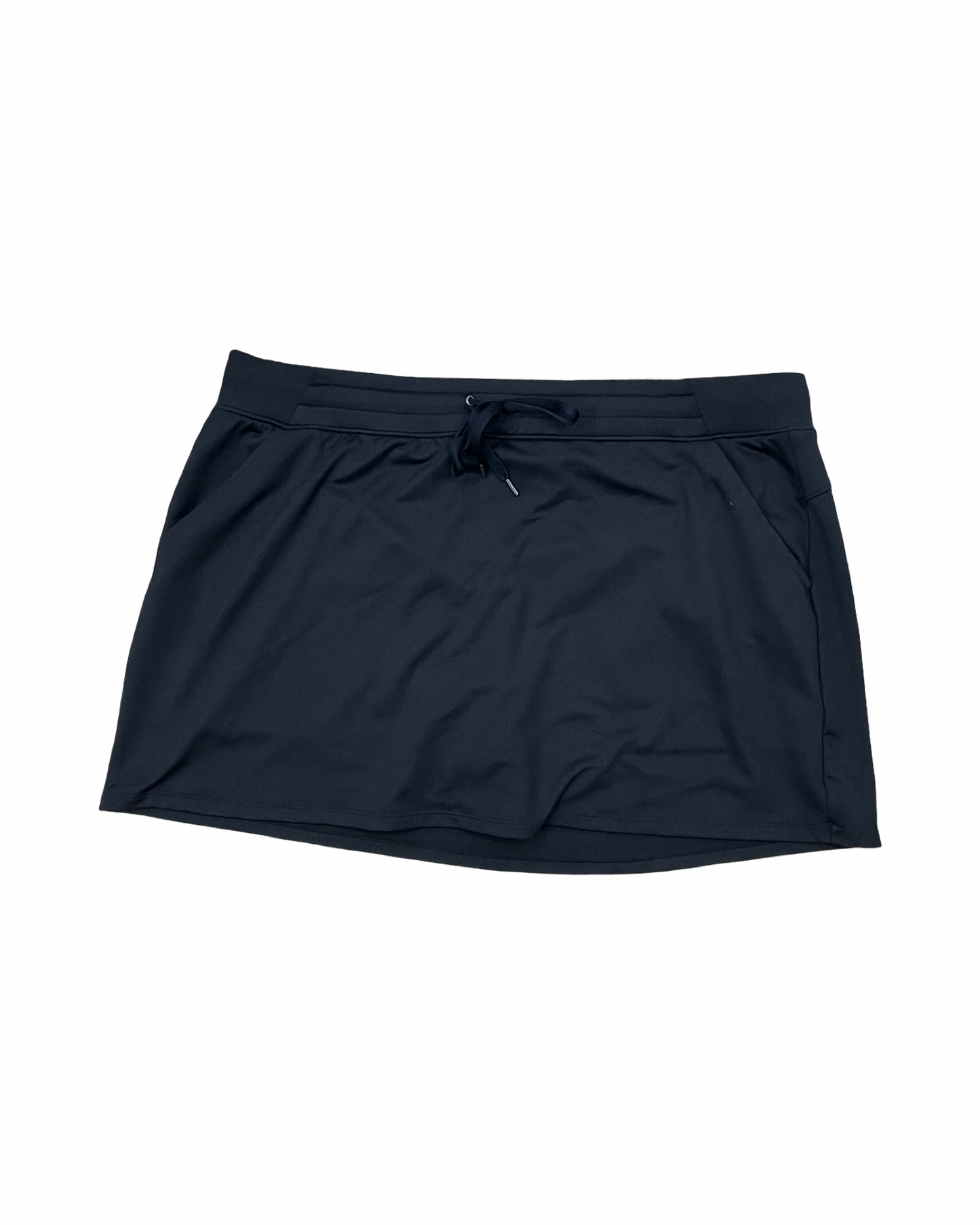 Athletic Skort By Tek Gear In Black, Size:1X
