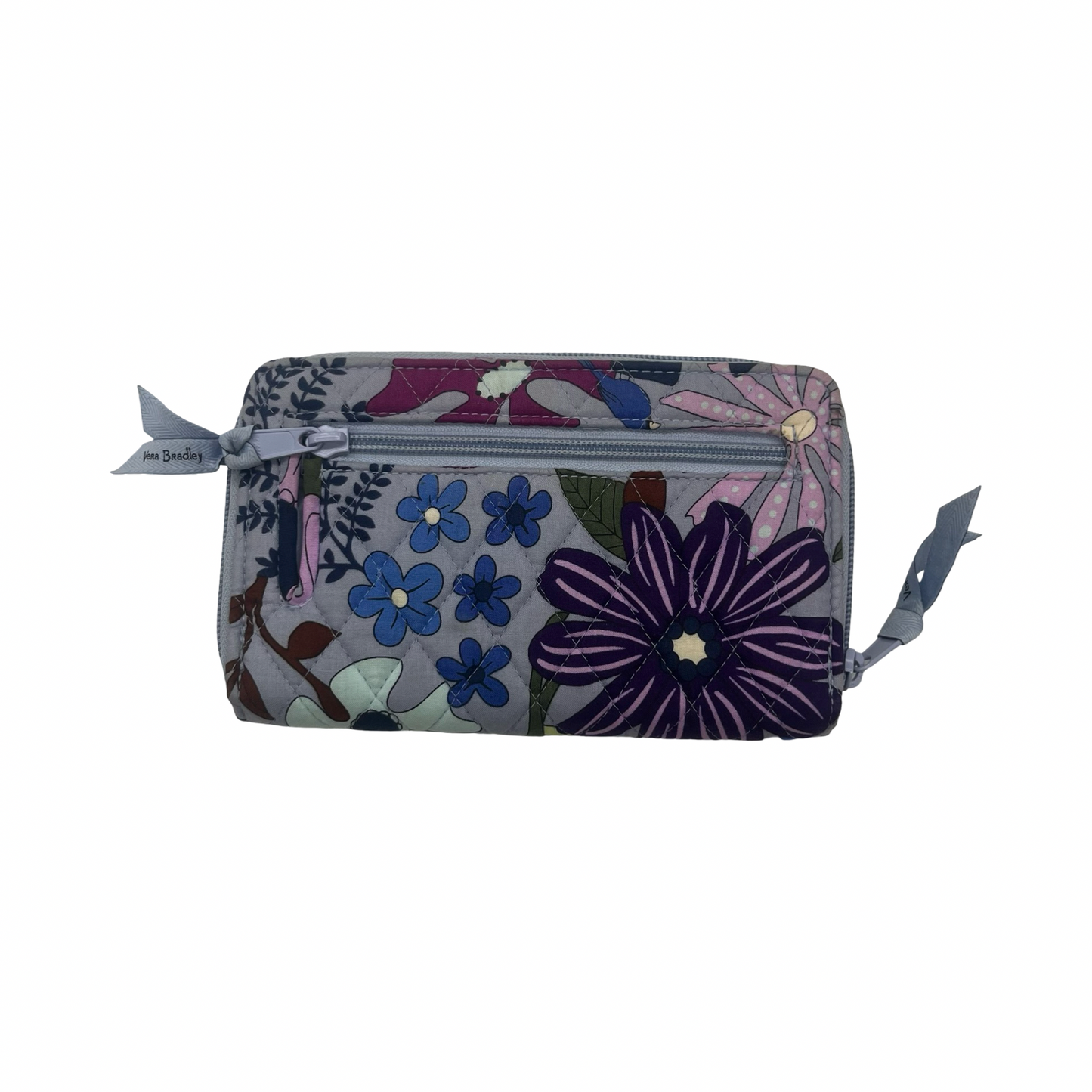 Wallet By Vera Bradley In Grey, Size:Large