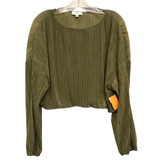 Top Ls By Gianni Bini In Green, Size:M