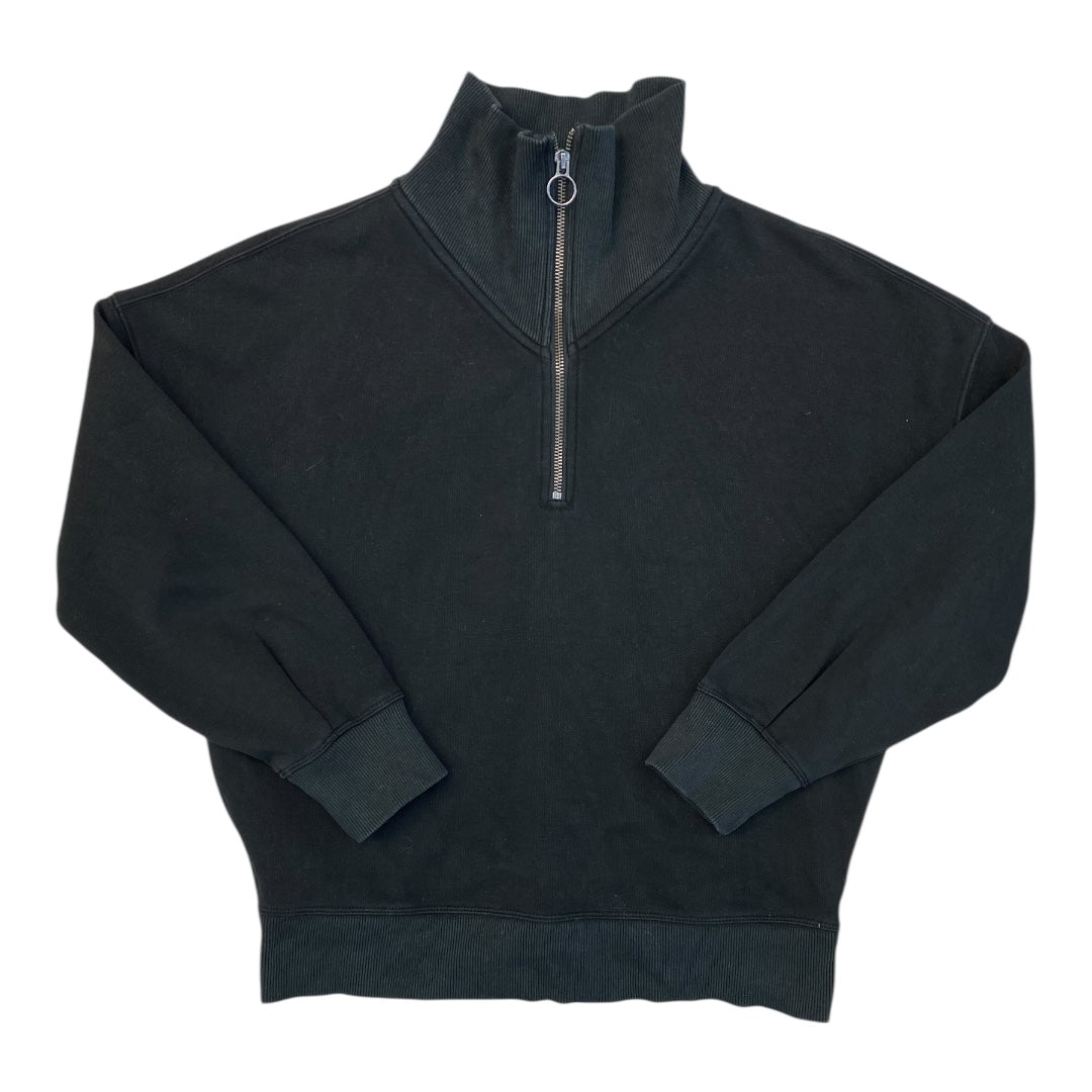 Athletic Sweatshirt Collar By Athleta In Black, Size:S