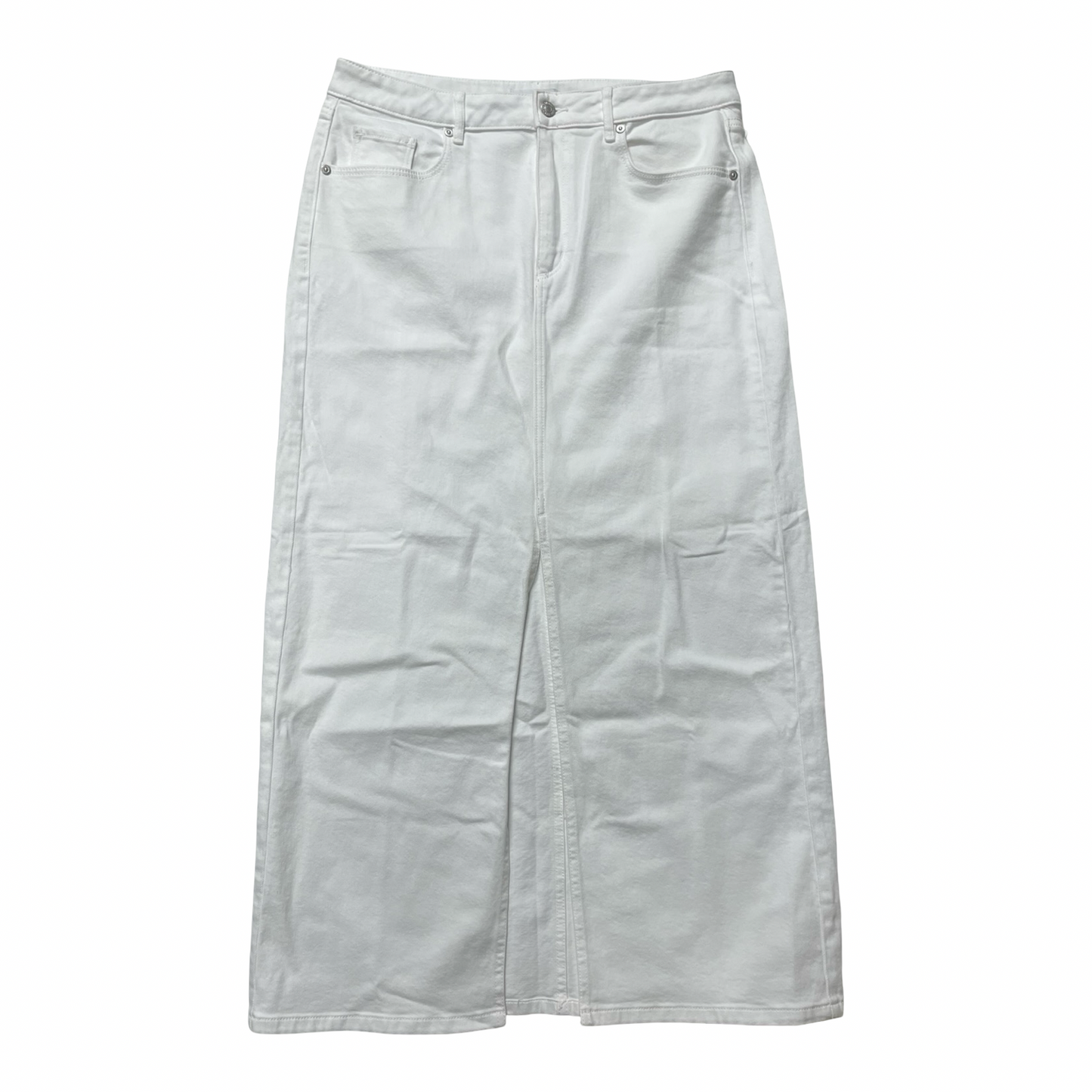 Skirt Maxi By Loft In White, Size:12