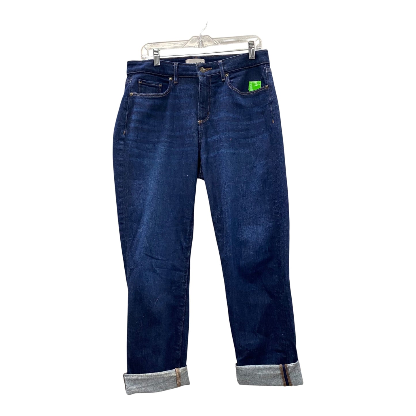 Jeans Straight By Loft In Blue, Size:8