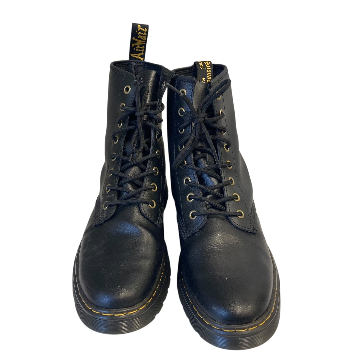 Boots Combat By Dr Martens In Black, Size:11