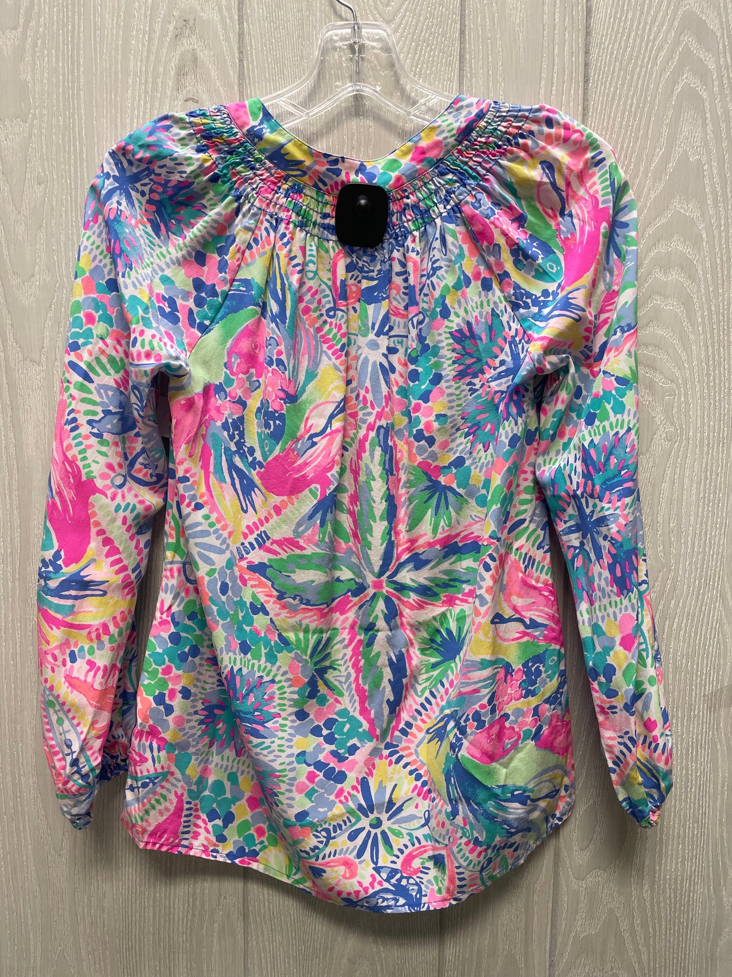 Blouse Designer By Lilly Pulitzer In Multi, Size:Xs