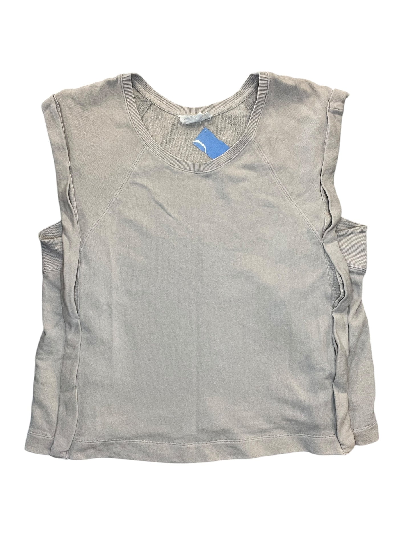 Top Sleeveless By Anthropologie In Cream, Size:Xl