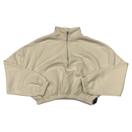 Sweatshirt Collar By lazy Sunday In Cream, Size:M