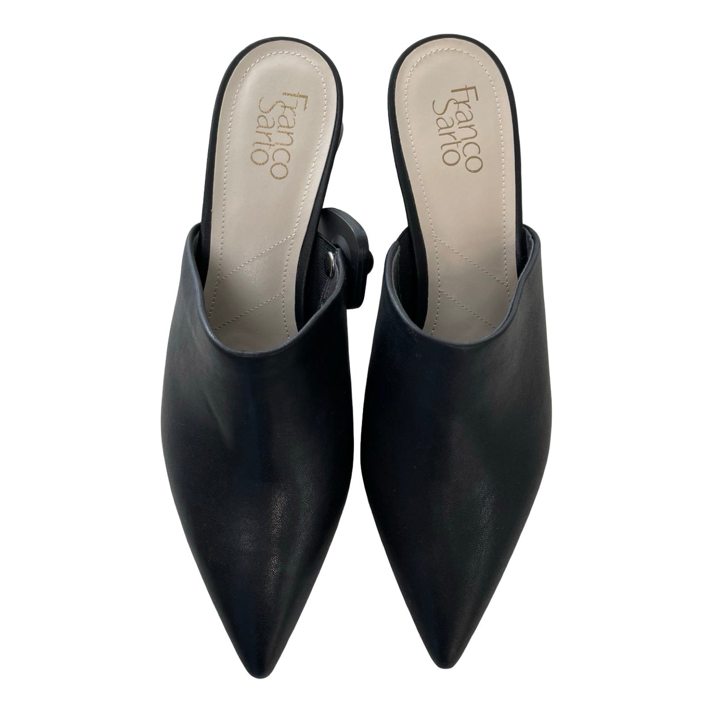 Shoes Heels Block By Franco Sarto In Black, Size:9.5